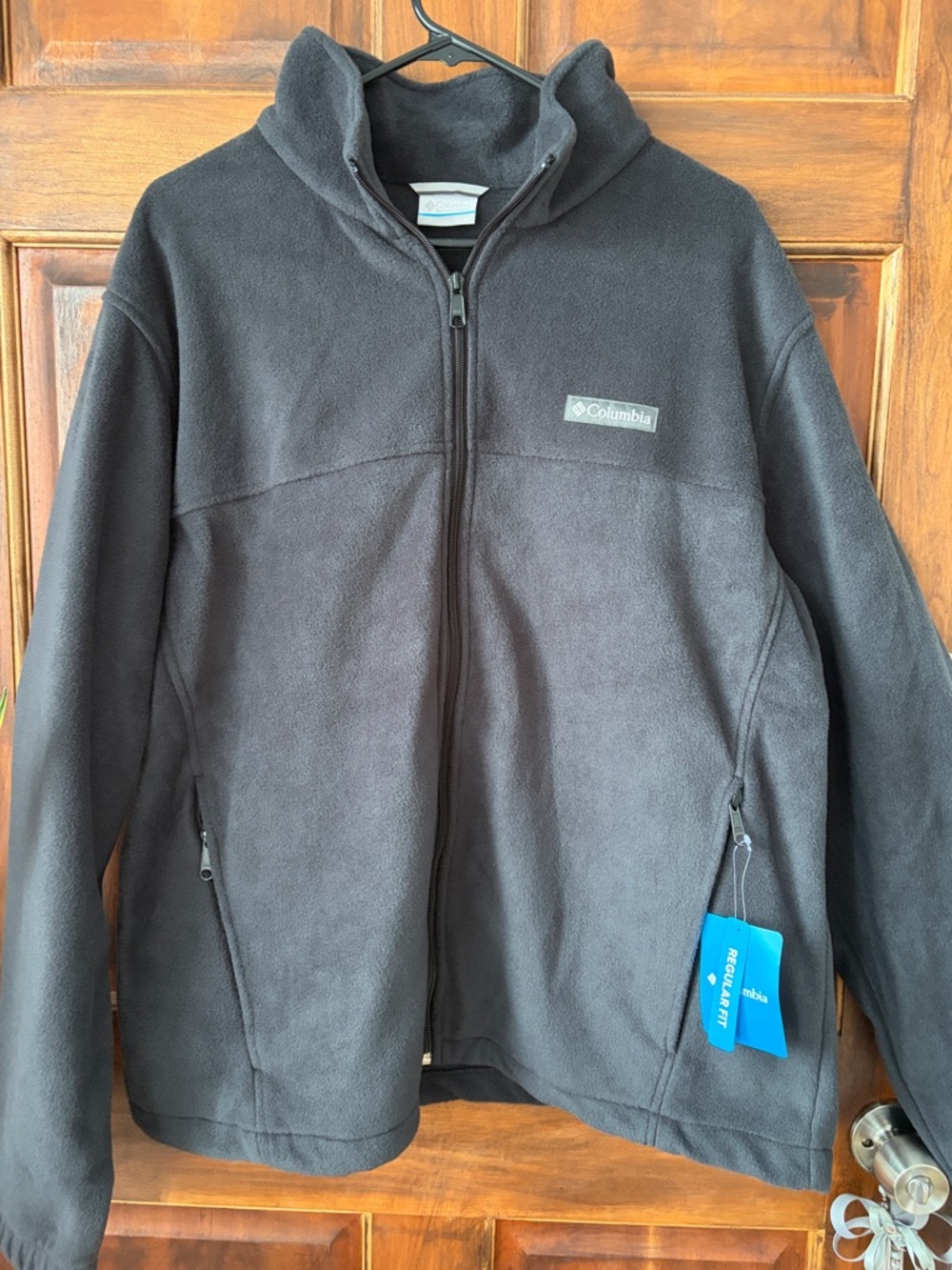 Columbia Men's Black Full‑Zip Fleece Jacket